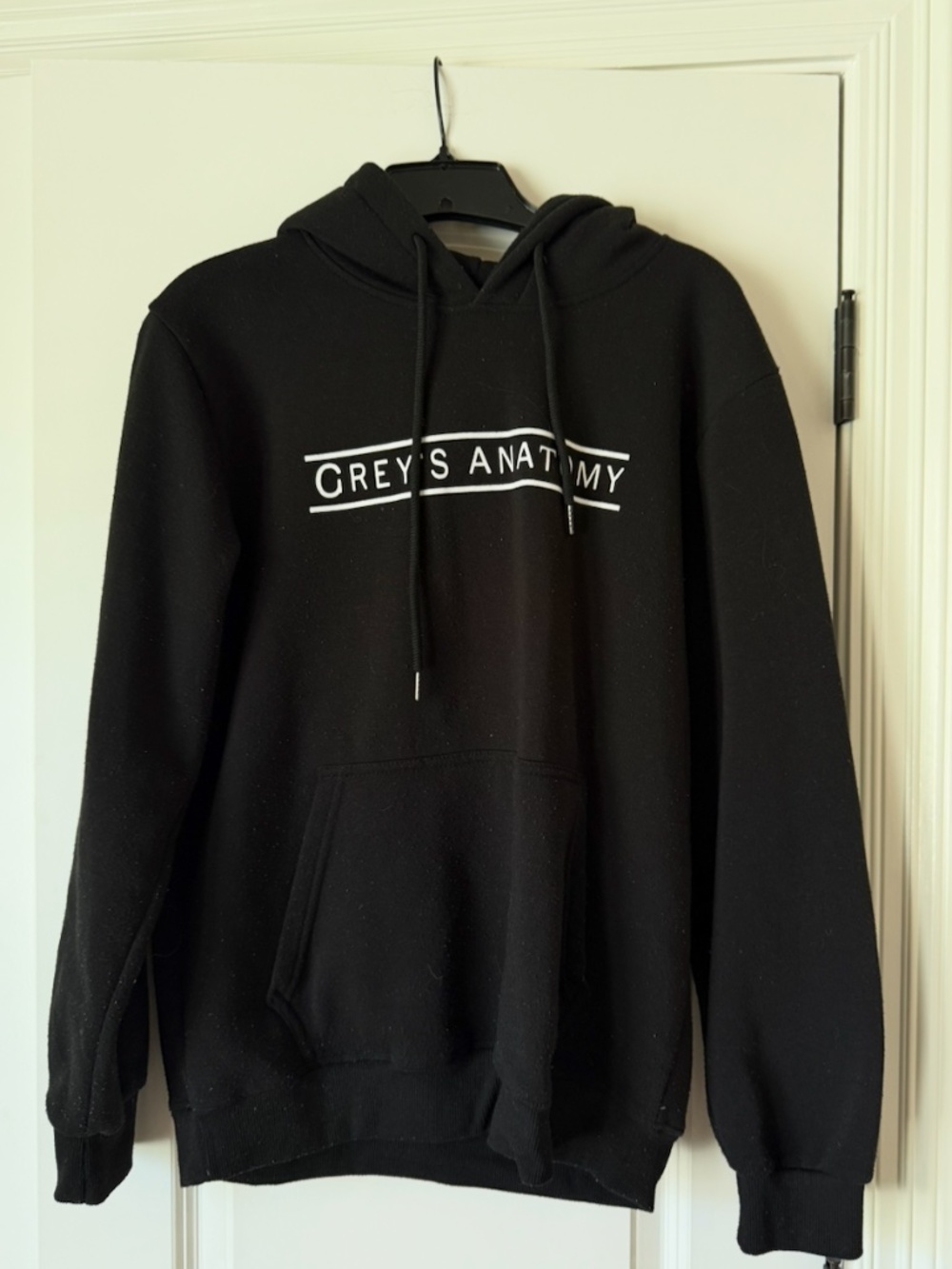 Grey's Anatomy Black Hoodie- Size L